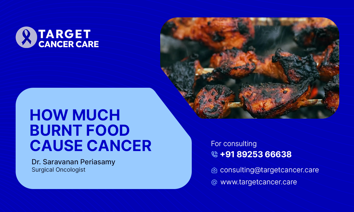 How Much Burnt Food Cause Cancer