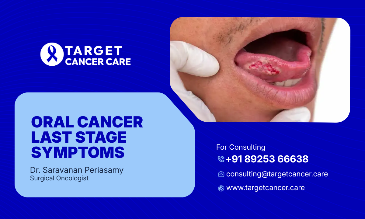 Oral Cancer Last Stage Symptoms