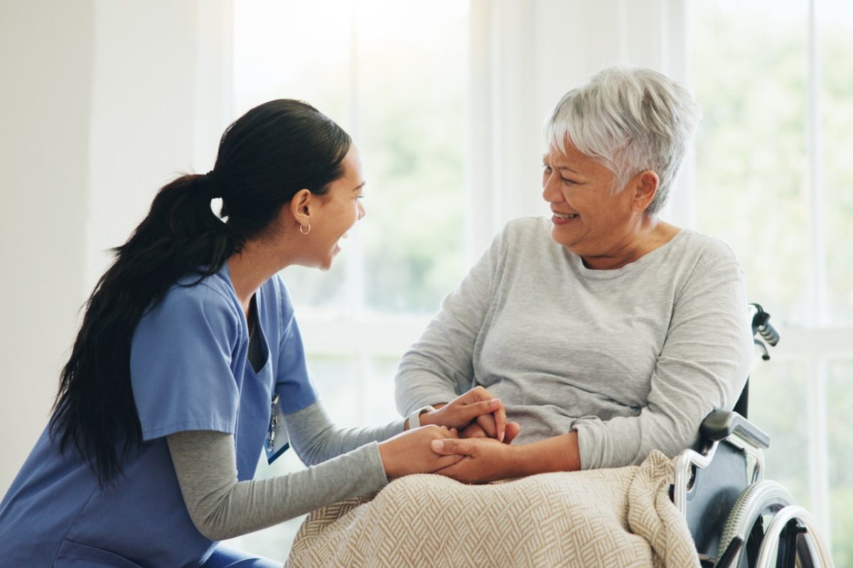 Supportive cancer care team helping improve patient quality of life